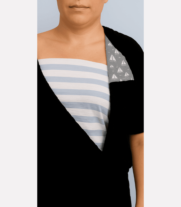 Ease 360° | Aperture Top - Thread V-Neck Functionality